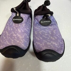 Airwalk Lavender Slip-On Water Shoes with Black Trim